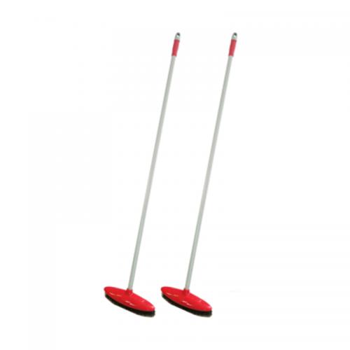 Sweeping rubber broom