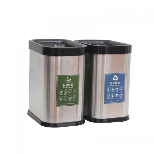 Tainless steel trash can
